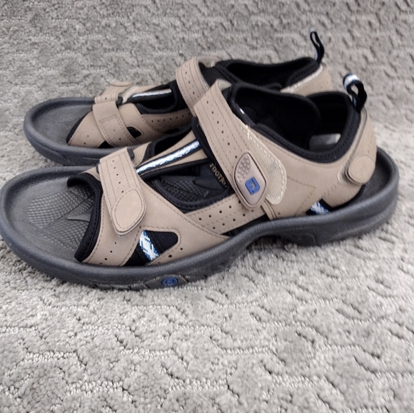 Footjoy Adjustable Golf Sandals Soft Spikes Brown Mens Size 12 M - Picture 2 of 7
